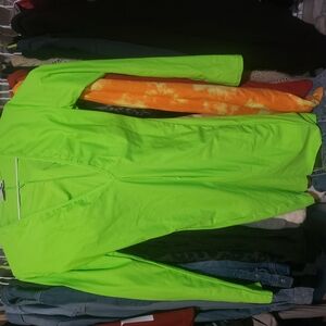 Vibrant Neon Green Jacket